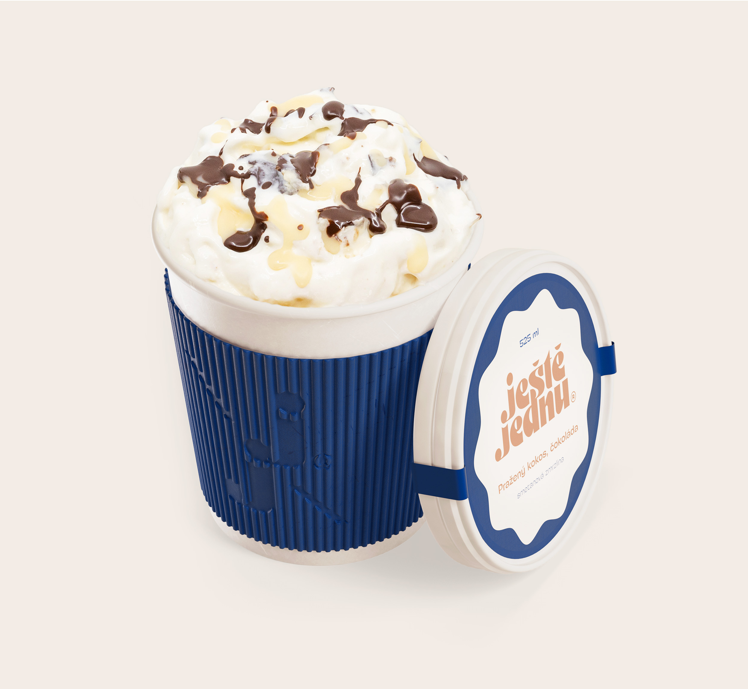 Pražený kokos s čokoládou