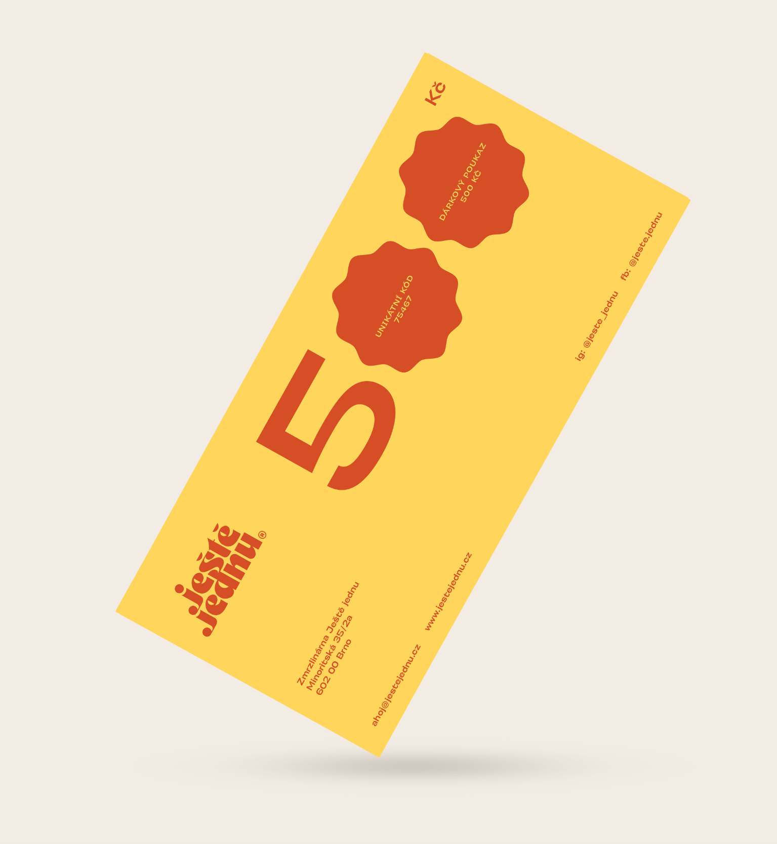 Elektronický voucher 500 Kč